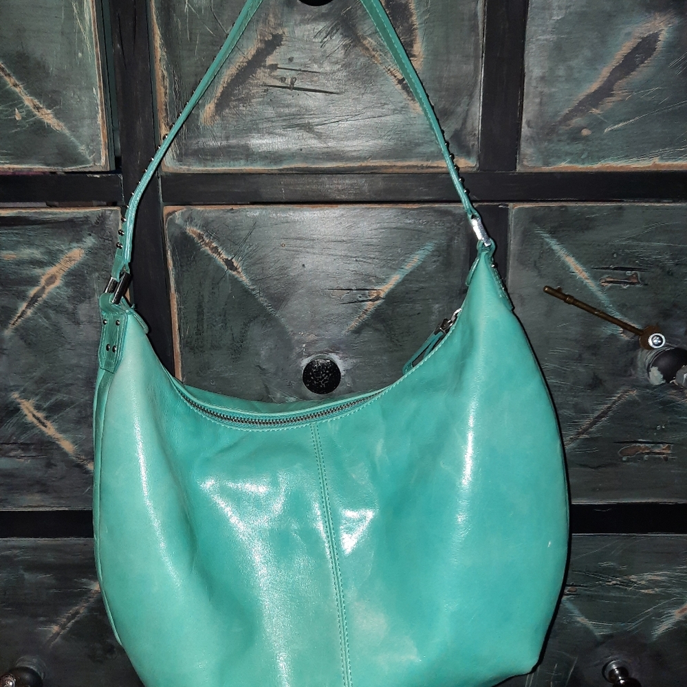 Franco Sarto Teal Shoulder Purse